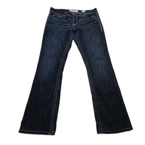 Buckle BKE Payton Boot Cut Jeans Women's Stretch Denim Western Dark 32 L